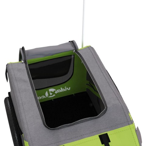 PRZYCZEPKA ROWEROWA DLA ZWIERZĄT TKANINA OXFORD I ŻELAZO