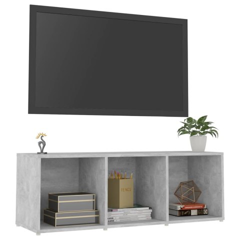 SZAFKA POD TV SZAROŚĆ BETONU 107X35X37CM
