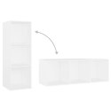 3-CZ. ZESTAW SZAFEK TV BIAŁY