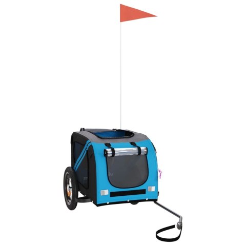 PRZYCZEPKA ROWEROWA DLA ZWIERZĄT TKANINA OXFORD I ŻELAZO