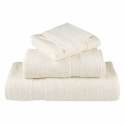 RĘCZNIKI PREMIUM SOLUND 10 SZT. KREMOWE 100X200CM 600 G/CM²