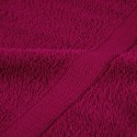 VidaXL Ręczniki premium SOLUND 10 szt., bordowe, 100x200 cm, 600 g/cm²