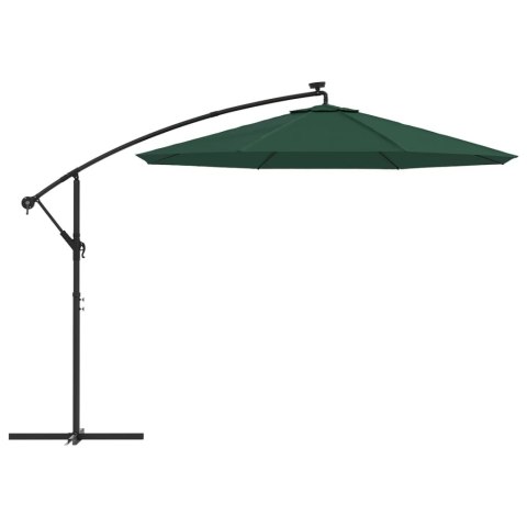 ZAMIENNE POKRYCIE PARASOLA OGRODOWEGO ZIELONE 300CM 8 ŻEBER