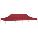 DACH DO NAMIOTU IMPREZOWEGO 6X3M BURGUND 270G/M²