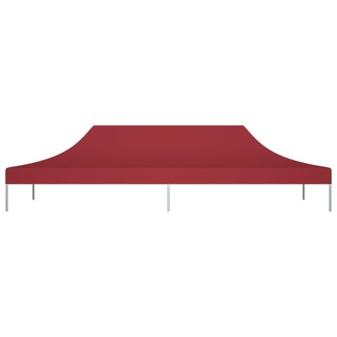 DACH DO NAMIOTU IMPREZOWEGO 6X3M BURGUND 270G/M²
