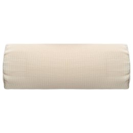 PODUSZKA ZAGŁÓWEK NA KRZESŁO KREMOWA 40X7,5X15CM TEXTILENE