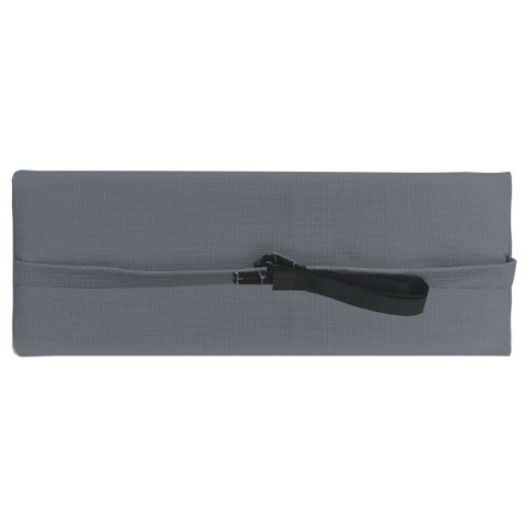 PODUSZKA ZAGŁÓWEK NA KRZESŁO SZARA 40X7,5X15CM TEXTILENE