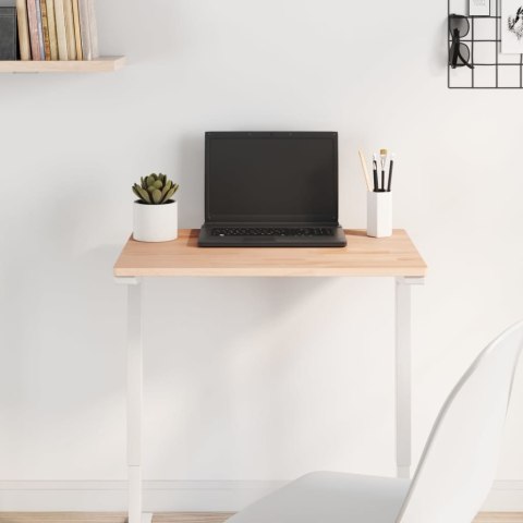 BLAT STOŁU 60X40X1,5CM PROSTOKĄTNY LITE DREWNO BUKOWE