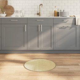 DYWAN OKRĄGŁY JASNY NATURALNY 60CM BAMBUSOWY