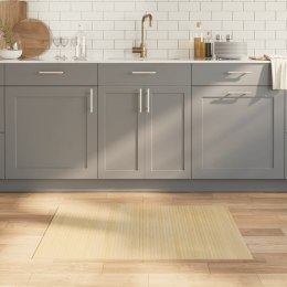 DYWAN PROSTOKĄTNY JASNY NATURALNY 70X100CM BAMBUSOWY