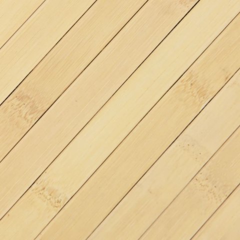 DYWAN PROSTOKĄTNY JASNY NATURALNY 70X100CM BAMBUSOWY