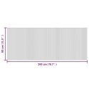 DYWAN PROSTOKĄTNY JASNY NATURALNY 80X200CM BAMBUSOWY