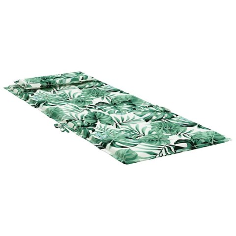 PODUSZKI NA KRZESŁA Z WYSOKIM OPARCIEM 2 SZT. WZÓR W LIŚCIE