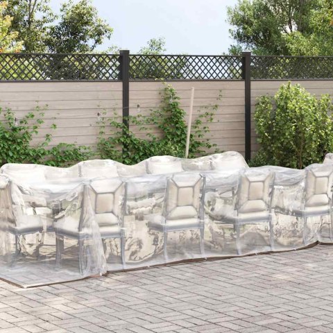 PRZEZROCZYSTA PLANDEKA Z OCZKAMI 3X6M POLIETYLEN