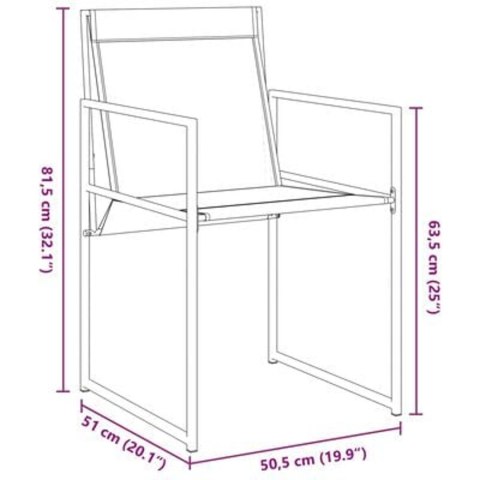 5-CZĘŚCIOWY ZESTAW OBIADOWY CZARNY Z TEXTILENE I STALI