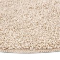DYWAN SHAGGY Z LATEKSOWYM PODKŁADEM KREMOWY Ø160CM