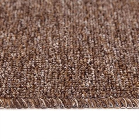 DYWANIKI NA SCHODY Z LATEKSOWYM SPODEM BRĄZOWE 20X75CM