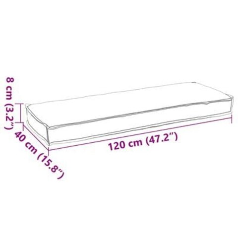 PODUSZKA OGRODOWA ANTRACYTOWA POLIESTER STANDARDOWY