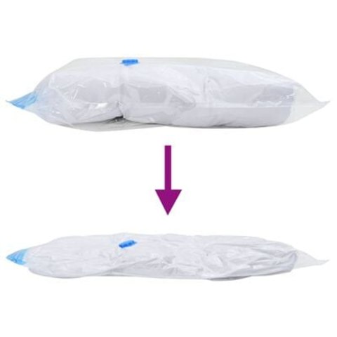 VidaXL Próżniowe worki do przechowywania 50 szt. 70x50 cm