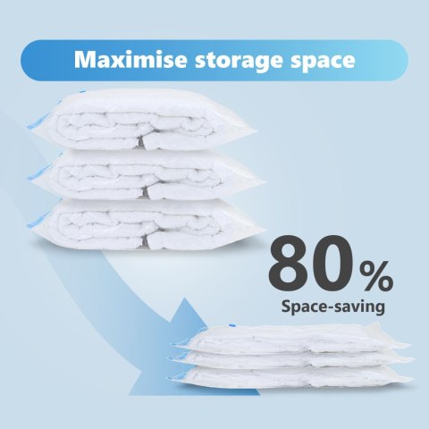 WORKI DO PRZECHOWYWANIA PRÓŻNIOWEGO 20 SZT. 100X80CM