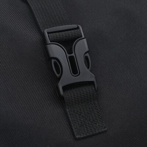 TORBA ROWEROWA NA BAGAŻNIK 20L CZARNA 34X16X59CM