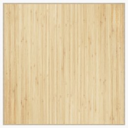 DYWAN KWADRATOWY JASNY NATURALNY 100X100CM BAMBUSOWY