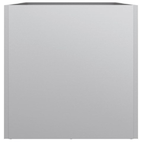 DONICA SREBRNA 62X30X29CM STAL GALWANIZOWANA