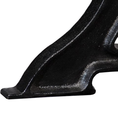 NOGI DO STOLIKA KAWOWEGO W KSZTAŁCIE LITERY Y 2 SZT. ŻELIWO