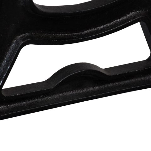 NOGI DO STOLIKA KAWOWEGO W KSZTAŁCIE LITERY Y 2 SZT. ŻELIWO