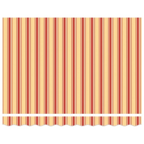 RĘCZNA MARKIZA CHOWANA Z LED W ŻÓŁTYM I POMARAŃCZOWYM 350X250CM