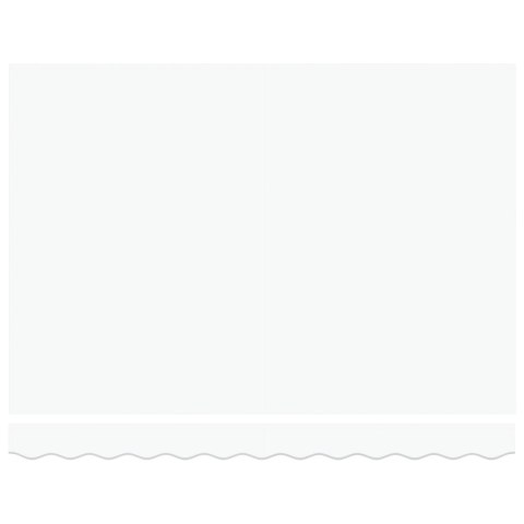 MARKIZA AUTOMATYCZNA CHOWANA OGRODOWA BIAŁA 350X250 CM CHRONI PRZED SŁOŃCEM