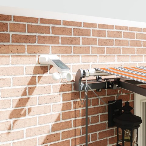 AUTOMATYCZNA CHOWANA MARKIZA Z LED I PASKAMI W RÓŻNYCH KOLORACH 400X300CM