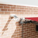 AUTOMATYCZNA MARKIZA CHOWANA Z LED CZERWONA 450X300CM MATERIAŁ NA MARKIZĘ ZASTĘPCZĄ DO RAMY 4,5X3M CZERWONY