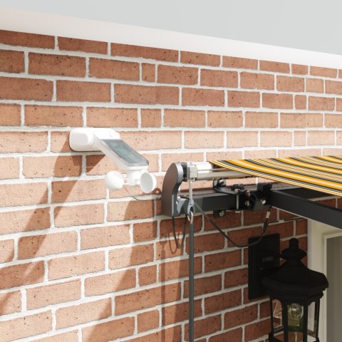 AUTOMATYCZNA MARKIZA CHOWANA Z WIELOKOLOROWYMI LED 500X300CM