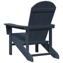 KRZESŁA ADIRONDACK 2 SZT BIAŁE 74X82X90 CM HDPE
