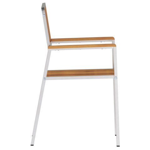 KRZESŁA OGRODOWE 6 SZT. 54,5X56X87CM LITE DREWNO AKACJOWE