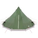 RODZINNY NAMIOT TIPI ZIELONY DLA 12 OSÓB WODOODPORNY