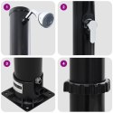 PRYSZNIC SOLARNY Z KRANEM 217CM 20 L