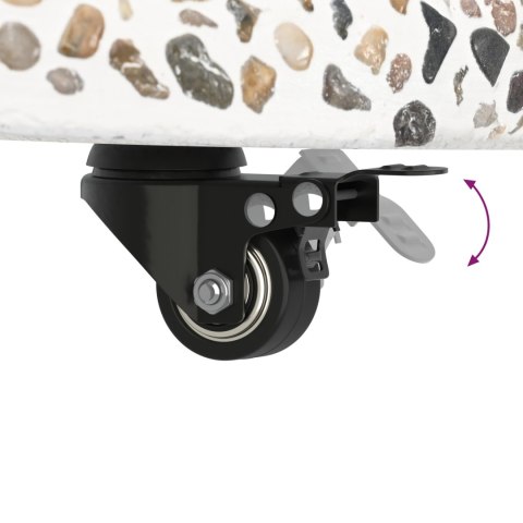 BAZA PARASOLOWA NA KÓŁKACH DO SŁUPKÓW 37/42/52/58MM KOSTKA BRUKOWA