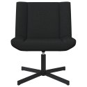 FOTEL OBROTOWY CZARNY TKANINA METAL STANDARDOWY OBROTOWY
