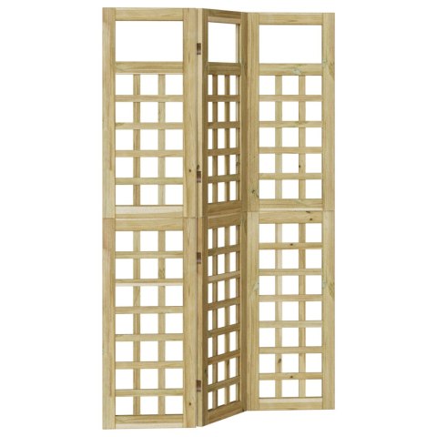 EKRAN ZEWNĘTRZNY 120X180CM Z DREWNA IMPREGNOWANEGO SOSNOWEGO