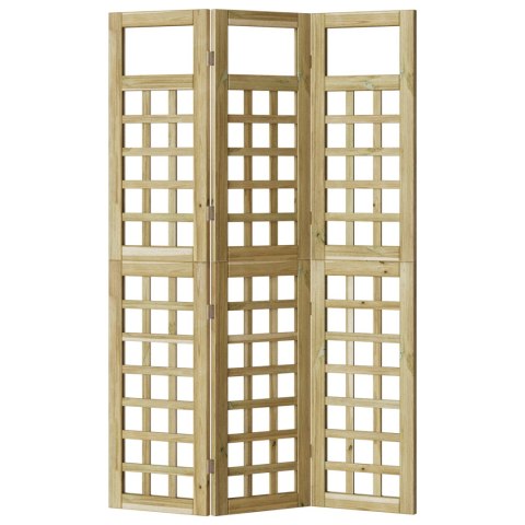 EKRAN ZEWNĘTRZNY 120X180CM Z DREWNA IMPREGNOWANEGO SOSNOWEGO