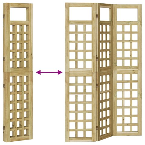 EKRAN ZEWNĘTRZNY 120X180CM Z DREWNA IMPREGNOWANEGO SOSNOWEGO