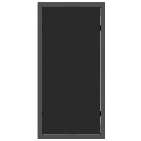 SKŁADANE LEŻAKI CZARNY METALOWA RAMA MATERIAŁ TEXTILENE STANDARD