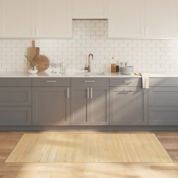 DYWAN PROSTOKĄTNY JASNY NATURALNY 100X200CM BAMBUSOWY