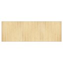 DYWAN PROSTOKĄTNY JASNY NATURALNY 100X300CM BAMBUSOWY