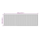 DYWAN PROSTOKĄTNY JASNY NATURALNY 100X300CM BAMBUSOWY