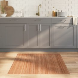 DYWAN PROSTOKĄTNY NATURALNY 100X100CM BAMBUSOWY