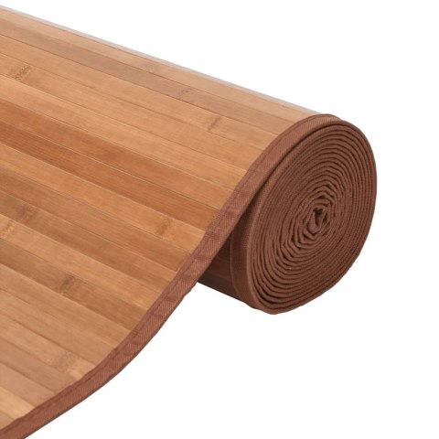 DYWAN PROSTOKĄTNY NATURALNY 80X200CM BAMBUSOWY