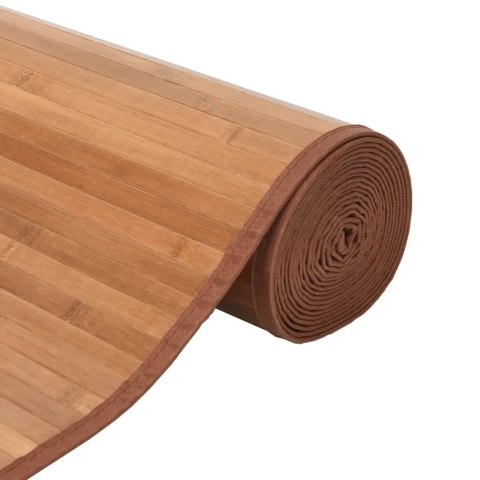 DYWAN PROSTOKĄTNY NATURALNY 100X200CM BAMBUSOWY